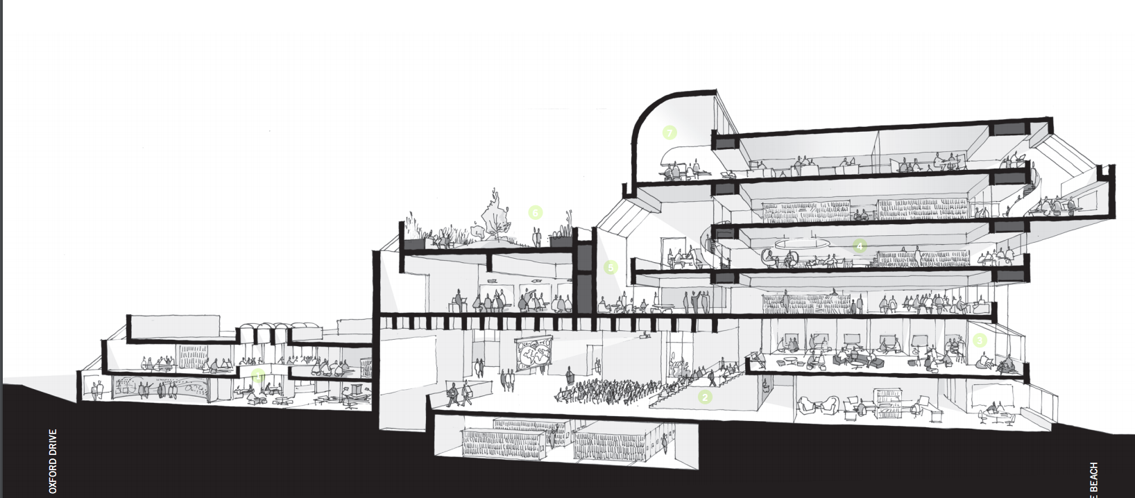 D.B Weldon Library revitalization drawing (Image 2)